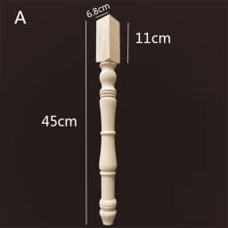 1PC Height 45-75cm Solid Wood Furniture Leg Furniture Accessories Sofa Bed Cabinet Table and Chair Replacement Feet Sloping Foot