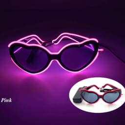 New Party Glasses Luminous Colorful LED Glasses Lighting Up Nightclub DJ Bar Music Dance Party Young Man Children Birthday Gift