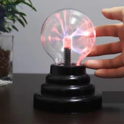 3 Inch Magic Plasma Ball Lamp LED Atmosphere Night Light Touch Control Glass Plasma Light Bedroom Decor Kids Gifts