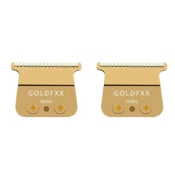 FX707Z Professional Blade Compatible with Babyliss Trimmer Blade, Compatible with BaByliss PRO Hair Trimmers FX787 & FX726, Gold
