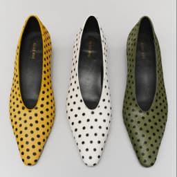 ALIAS MAE 2026 Early Spring New Spotted Horsehair Pointed Low Heel Women's Shallow Mouth Casual Versatile Single Shoes