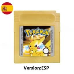 %Many style pokémon cards Red Blue Crystal Golden Green Silver Yellow GBC Game Card 16Bit Video Game CartridgeConsole Card GB/SP