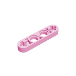 MOC PARTS GDS-690 Technical, Liftarm Thin 1 x 4 - Axle Holes compatible with lego 32449 pieces of children's toys