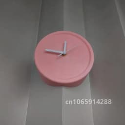 8 Inch Corner Wall Clocks Minimalist Wall Art Clock Bedroom Mechanism Silent Watches Living Room Luxury Desktop Watch Home Decor