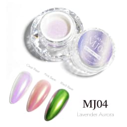 CANNI Top Coat for Chrome Powder 9ml Easy Apply with Stronger Mirror Effect Mirror Metallic Pigment for Gel Nail Art Salon