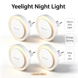 Yeelight Smart Night Light Intelligent Recognition Energy Saving Lighting Low Power Consumption Light Sensor EU Plug