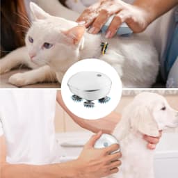 Head Massage for Scalp Red Light for Hair Care Soft Silicone for Deep Kneading of the Head