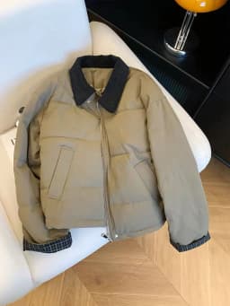 Winter Warm Puffer Jacket for Women Y2K Korean Loose Patchwork Thick Coats Harajuku Preppy All Match Puffer Outerwear Mujer
