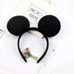 Anime Mouse Ears Headhand Cosplay Kawaii Cartoon Elastic Hair Accessories Party Sequin Bows Hairband Toys Children Adults Gift
