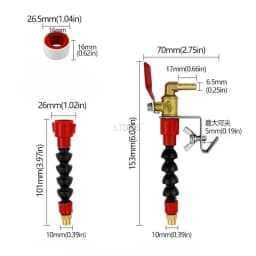 Angle Grinder Water Spray Device Cutting Machine Dust Remover Water Sprayer System Marble Tile Cutting Cooling Auxiliary Tools