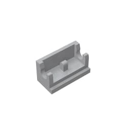 MOC PARTS GDS-829 Hinge Brick 1 x 2 Base compatible with lego 3937 pieces of children's toy Assembles Building Blocks Technical