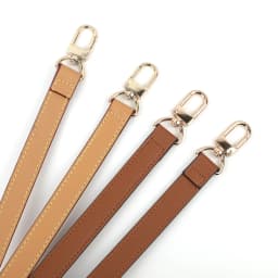Genuine Cow Leather Short Shoulder Strap 38cm Handbag Handle 1.8cm Wide Bag Handles DIY Replacement Solid Color Female Bag Strap