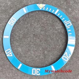 38mm X 30.6mm Watch Bezel Insert Ceramic Mods Replacement Fit For 40mm Automatic GMT SUB SKX 007 Repair Accessories Case Ring