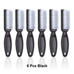 4/6/12 Pcs Color Nail Brush Cleaning Brush Plastic Handle Grip Multifunctional Brush Clean Scrubbing Pedicure For Toes Manicure