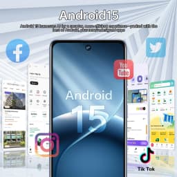 K-Touch C27 Ultra Mobile Phones Android 15 Cell Phone 7.3 Inch Screen 5G Dual SIM Smartphone 8000mAh Face Unlock 16+48MP Camera Global Version Cellphones