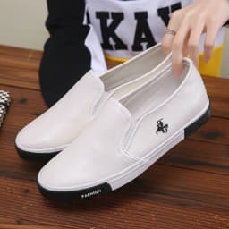 New Spring Leather Men's Casual Shoes Large Size 45 Men Shoes Outdoor Walking Mans Footwear Comfortable Sports Shoes Men Loafer