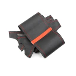 Hand Braid Car Steering Wheel Cover For Mercedes Benz W176 W246 W205 C117 C218 X218 W213 X156 X253 W166 X166 W447 Leather Trim