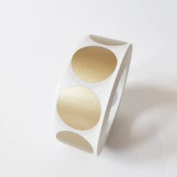 Wholesale 1000Pcs Scratch Off Sticker 25*25mm 1" Gold Round Silver Color Blank For Secret Code Cover Home Game Wedding