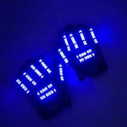 High Quality Gloves 6 Neon Light Colors For Choice Adult Decorative Mittens Performance Dance Costumes Gloves Glow In The Dark