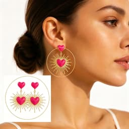 Advanced Metal Textured Leaf Pendant Big Earrings Women's Exaggerated Fashion Party Jewelry Gold Color Geometry Drop Earring