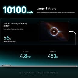 HONOR MagicPad 4, EU Version tablet, 12.3 inches 165Hz OLED Screen, 10100mAh Battery,Snapdragon 8 Gen 5, BT6.0, Android tablet
