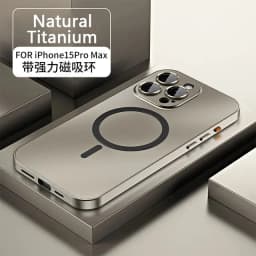 Luxurious Aluminium Magnetic Phone Case For iPhone 13 14 15 16 17 18 Pro Max Plus 17 Air Lens Glass Protective Metal Phone Cover