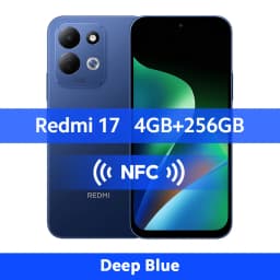 Global Version Xiaomi Redmi 17 Smartphone 120Hz 6.9" Display 50MP Camera MTK Helio G91-Ultra CPU 7500mAh 45W Turbo Charging