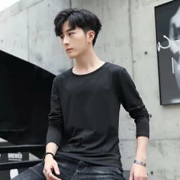 Mens Mid-Length Coat Thin Outerwear Spring Autumn Winter Black Face Mystery Person's Robe Style Casual Breathable Polyester F...