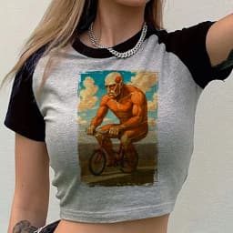 Attack on Titanic cropped top women goth graphic anime grunge japan shirt graphic cutecore jojifuku party meme