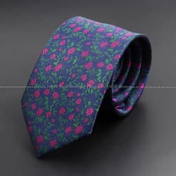 New Design Wedding Men Tie Grey Brown Green Rose Flower Geometry Neckties Business Dropshipping Groom Collar Accessories Gift