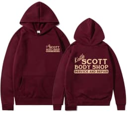 Keith Scott Body Shop Tv Show Pullover One Tree Hill Hoodie Ravens Basketball Sweatshirt 2 Side Print Lucas Nathan Scott Hoodies