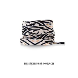 Classic Flat Shoelaces for Sneakers Print Animal Leopard Zebra Snake Shoe Laces Creative Unisex Casual Canvas Shoelace 1 Pair