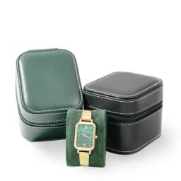 Watch Travel Case PU Leather Zipper Watch Box Organizer Watch Storage Box Jewelry Series Storage Display Case Gift box