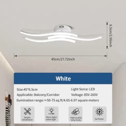 Corridor LED Ceiling Lights, Dimming Lights, Living Room, Bedroom, Dining Room, Corridor, Indoor Home Decoration Lighting