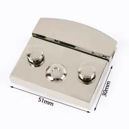 2/3/4/5Pcs Deepeel 50mm/35mm Handbag Lock Replaceable Snaps Clasp Locks Bag Purse Closure Buckles DIY Leather Crafts Accessories