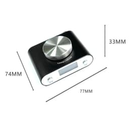 Stereo Broadcast Radio Receiver - High Sensitivity Accuracy HIFI-Grade Digital FM Tuner