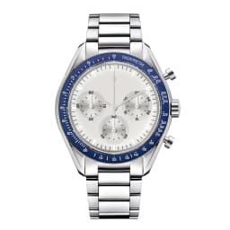 Custom Logo Diy Glow Watchs 40mm Vk63 Quartz Movement Watch Man Waterproof Mens Quality Luxury Mineral Glass Time Running Second