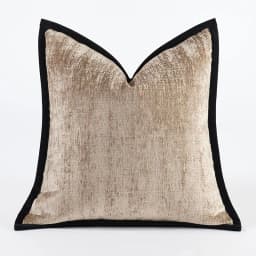 Plain Color Pillows Thick Chenille Cushion Case Modern Fashion Orange Green Decorative Pillow Cover For Sofa Chair Home Decorate