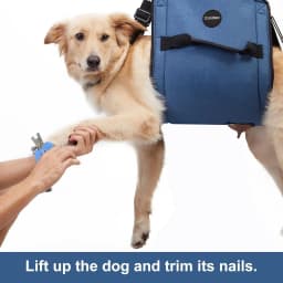 Pet Dog Carry Sling, Emergency Backpack Pet Legs Support & Rehabilitation Dog Lift Harness , for Dogs Joint Injuries,Arthritis