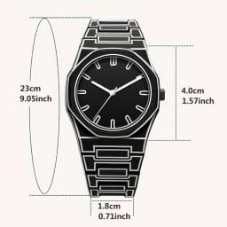 2026 New Quartz Watch with Silicone Material and Comic Design, Featuring Classic Anime Lines, a Men's Sports Watch