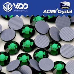 VDD Multi-color ACME+Series Top Quality Glass Hot-Fix Rhinestones Crystal AB Flatback Glitter Strass Stones For Fabric Garment