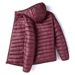 Lightweight down Cotton Jacket Men's Stand Collar Short Style mid Youth Thin Convenient Large Size Hooded Spring Autumn Wear