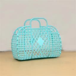 Detachable Shower Basket Plastic Bath Basket Bathroom Hollow Wash Storage Basket Shopping Basket Home Storage Organization