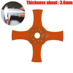 2/3/4 Teeth Nylon Grass Trimmer Blade Replacement Brush Cutter Head for Weed Eater Lawn Mower Garden Tool Accessories