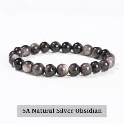 JD Natural Black Spectrolite Flash Smooth Beaded Bracelet Women Men 6 8 10mm Labradorite Stone Stretch Bracelets Yoga Jewelry