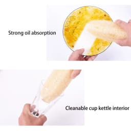 Natural Loofah Sponge For Dishes Pots, Kitchen Scrubber Multi-functional Cleaning Tools 10CM-50CM