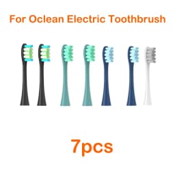 For Oclean Flow/X/ X PRO/ Z1/ F1/ One/ Air 2 /SE Replacement Heads Brush Heads Soft DuPont Sonic Toothbrush Vacuum Bristle