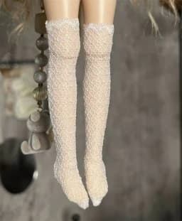 1/6 Blythe Doll Socks Ob24 Doll Socks Barbi Doll Lace Socks Accessories
