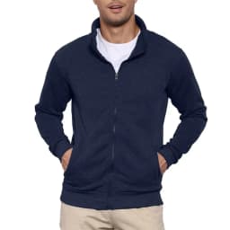 Autumn Men's Sweatshirts Jacket Man Without Hood Zip Coats Outdoor Sport Lightweight Long Sleeve Streetwear Slim Fit Cardigan