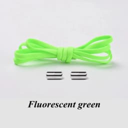 New 1Pair Elastic Locking Shoelaces Semicircle Shoelace Sneakers Shoe Laces Quick No Tie Shoelace Kids Adult Shoes Lace 21colors